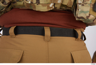 Luis Donovan Contractor A pose belt details of uniform lower…